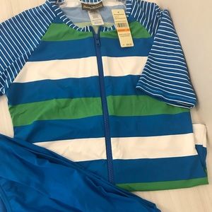 Tommy Bahama swimsuit ss rash guard bikini bottoms